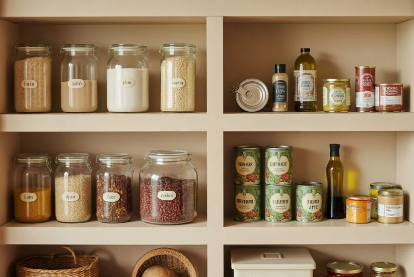 Pantry Essentials for a Stocked Capsule Kitchen