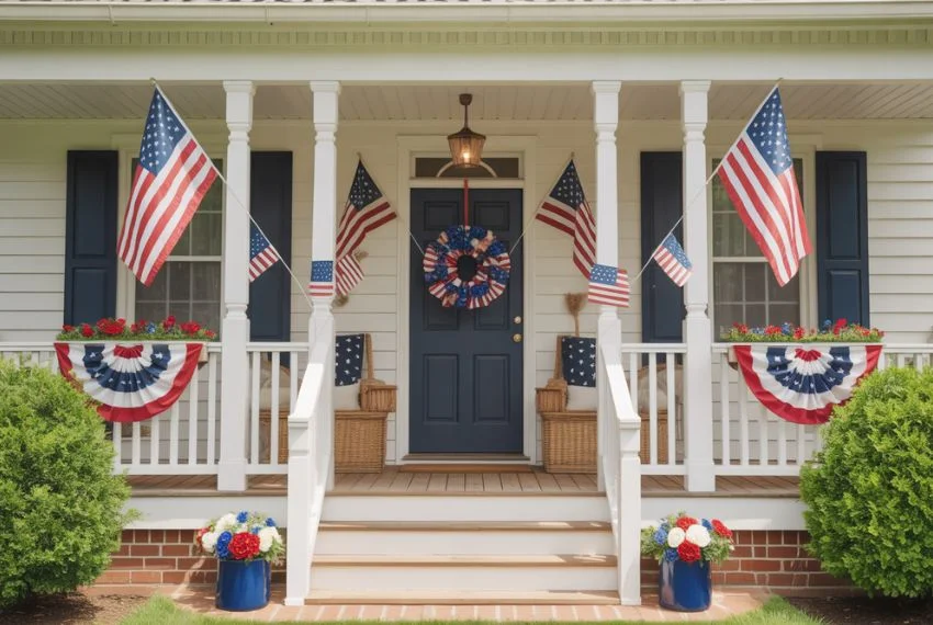Patriotic Entryway Accents