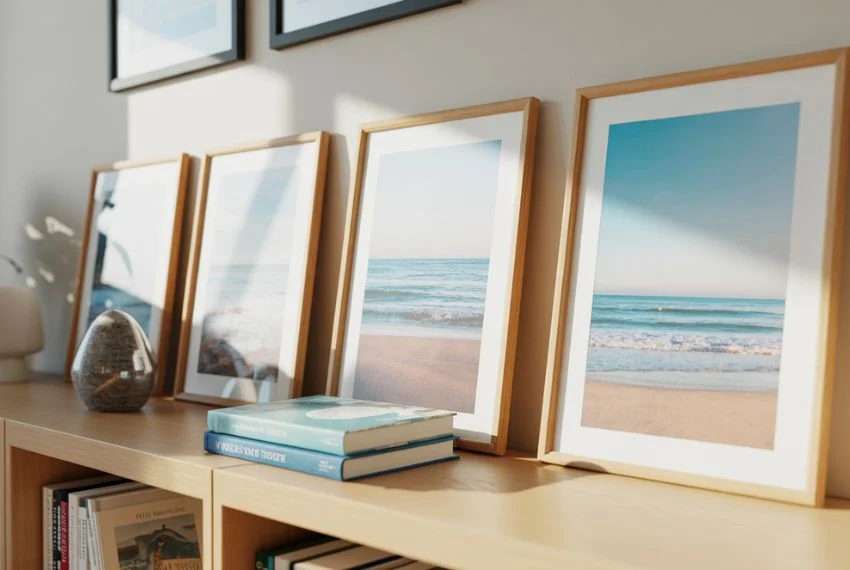 Personalize With Coastal Artwork and Photos