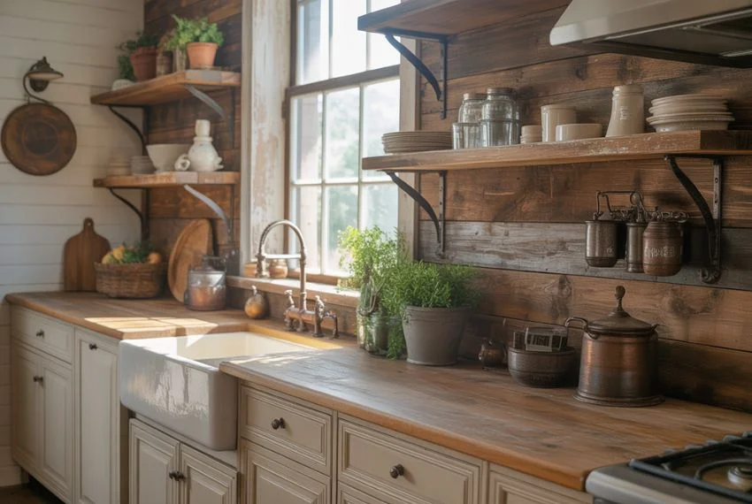 Reclaimed Wood for Rustic Character