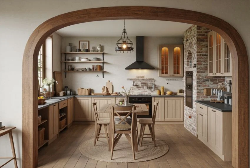 Rustic and Farmhouse Arch Designs