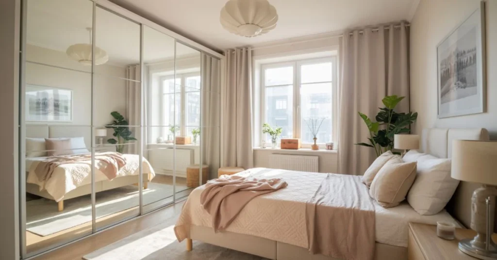 Smart Mirror Tricks That Make Your Bedroom Feel Twice as Large