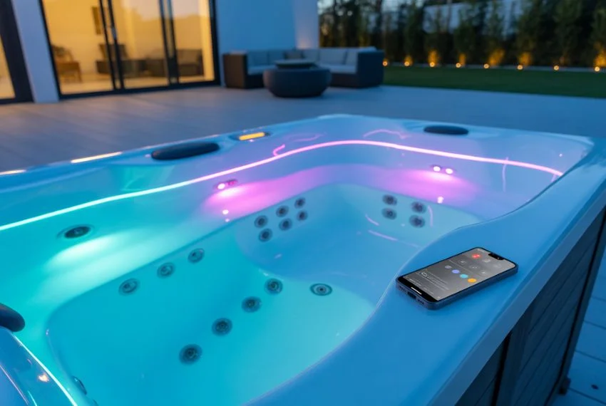 Smart Tech-Integrated Jacuzzi Spaces