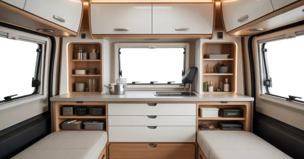 Space-Saving Camper Storage Ideas for Small and Large RVs