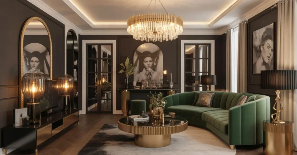 Star-Studded Space with Hollywood Glamour decor