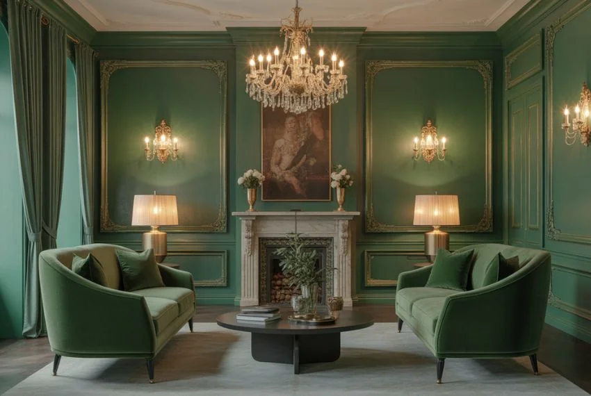 Start with a Dramatic Colour Palette