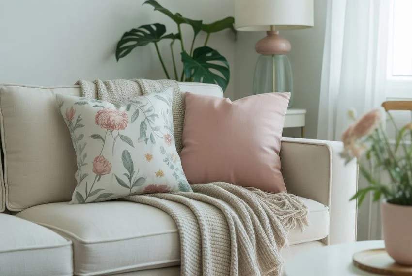 Swap Out Winter Textiles