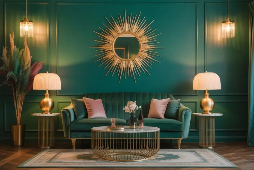 The Iconic Black, Gold & Jewel-Tone Palette