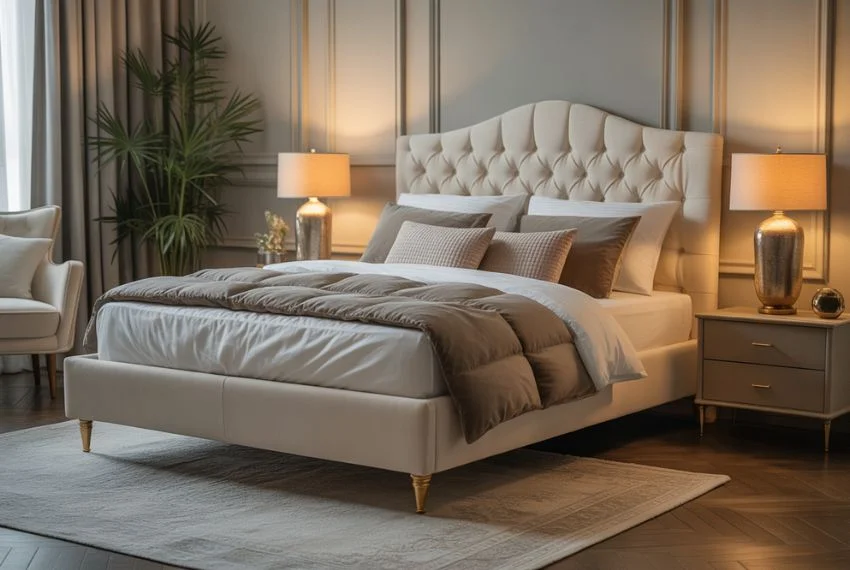 Upholstered Bed Frames for a Soft Luxury Feel