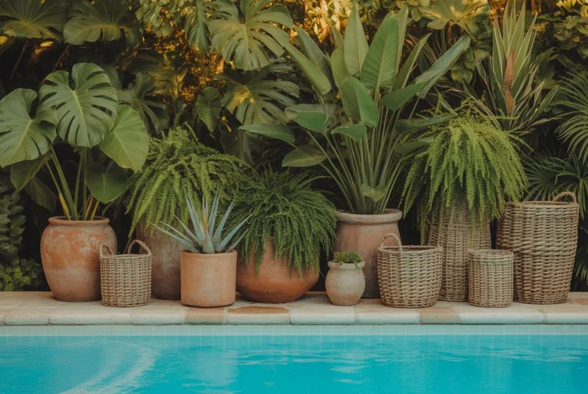 Use Plants for a Lush, Relaxed Look