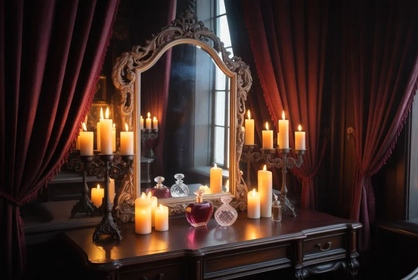 Utilize Mirrors Strategically for Drama and Space