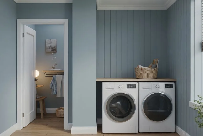 Why Dusty Blue Is a Top Laundry Room Colour in 2026