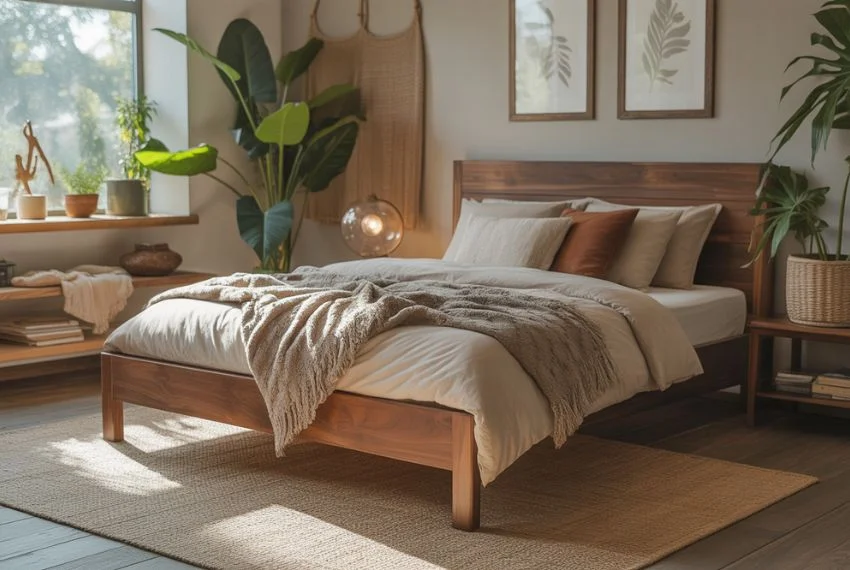 Wooden Bed Frames for Timeless Appeal