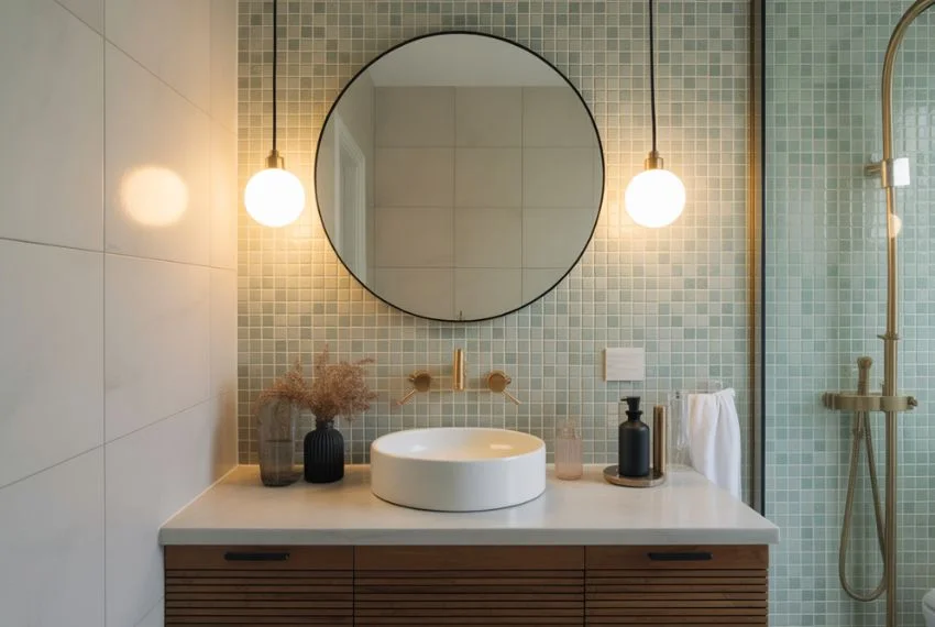 Accent Walls That Instantly Elevate the Bathroom