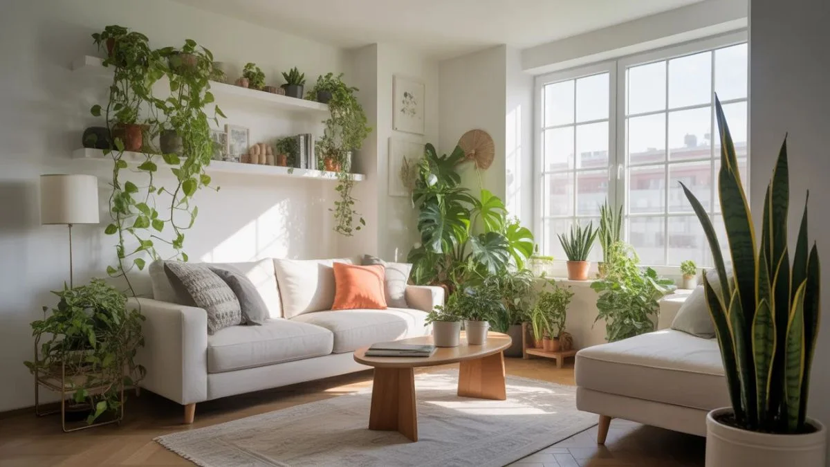 Apartment Decoration With Plants Ideas To Make Small Spaces Feel Alive ...