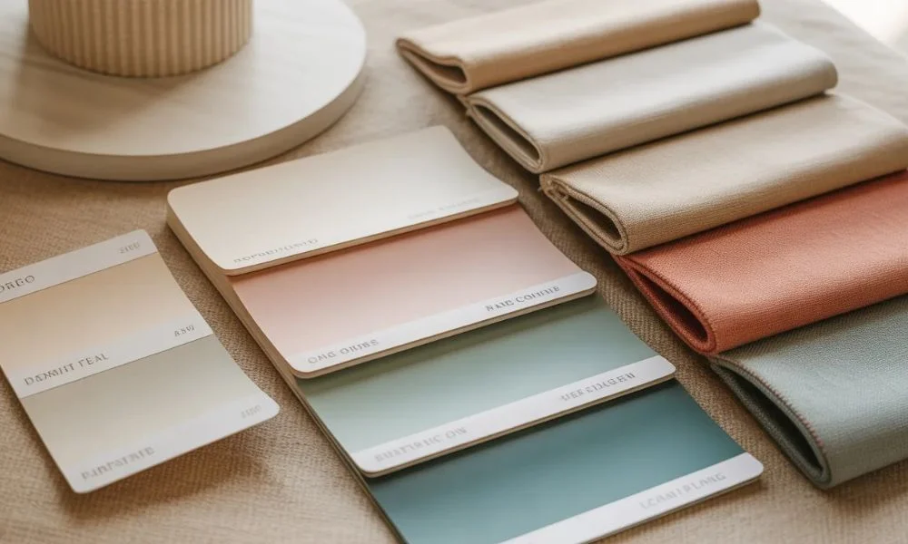 Begin With a Soft but Sunny Color Story