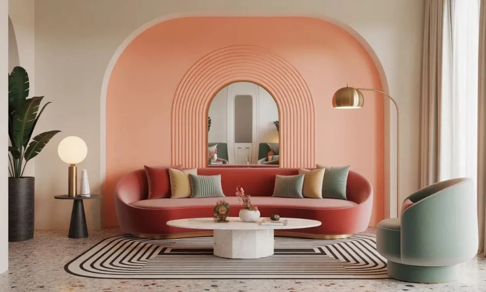 Blend Art Deco Curves With Clean Modern Lines