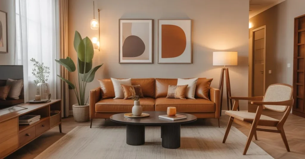Burnt Orange Living Room Ideas