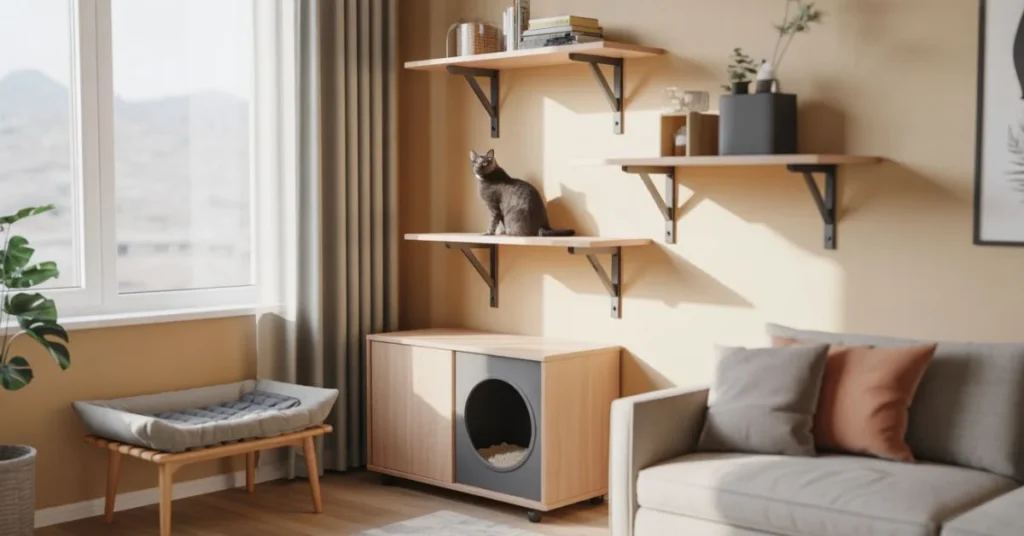 Cat Corner Ideas That Keep Your Home Organized and Pet-Friendly