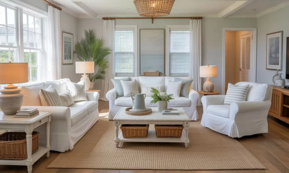 Choose fabrics and finishes that suit Florida living