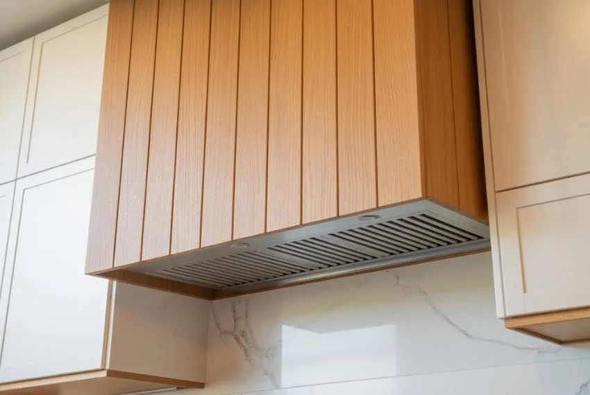 Classic Wooden Box Vent Hood Cover
