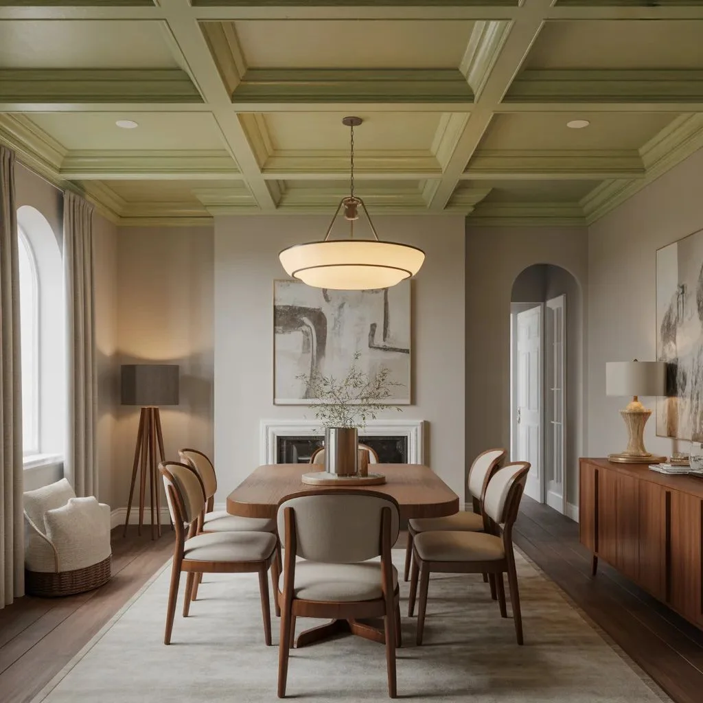 Coffered ceilings for tailored depth