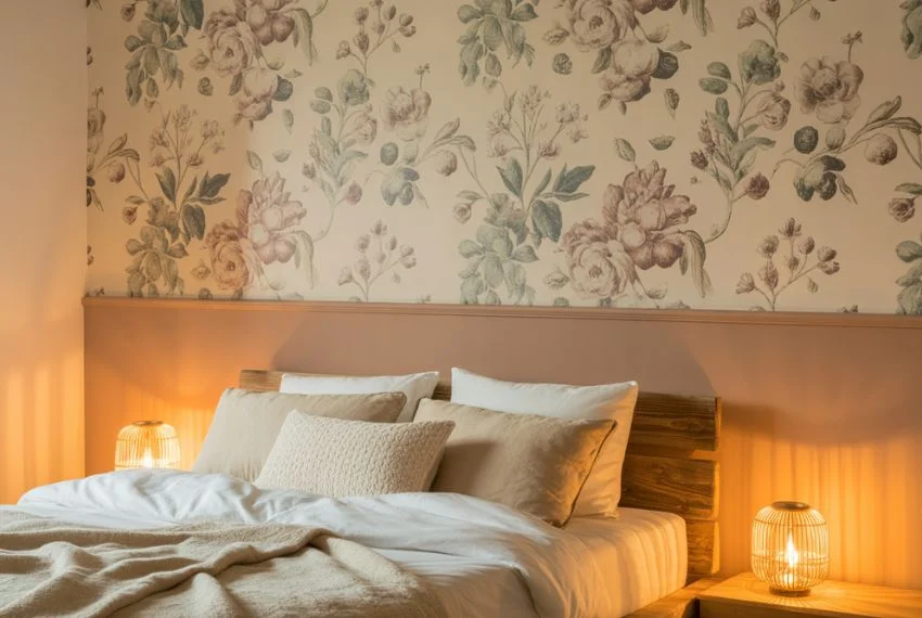 Cozy Bedroom Accent Wall