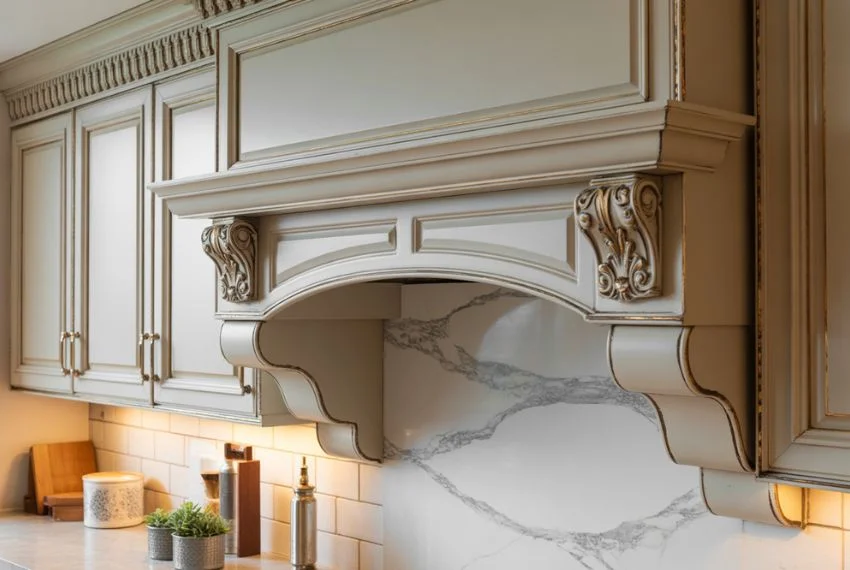 Decorative Trim Vent Hood Cover