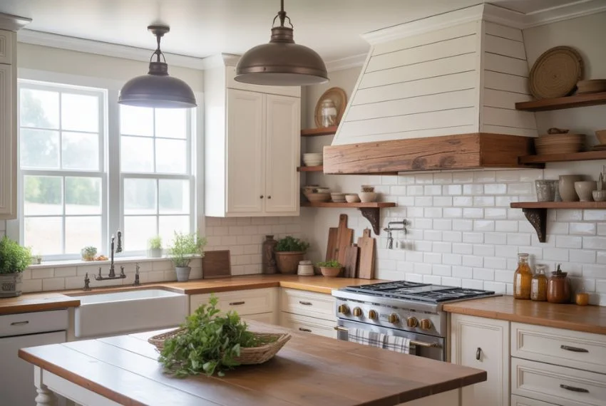 Farmhouse Shiplap Vent Hood Cover