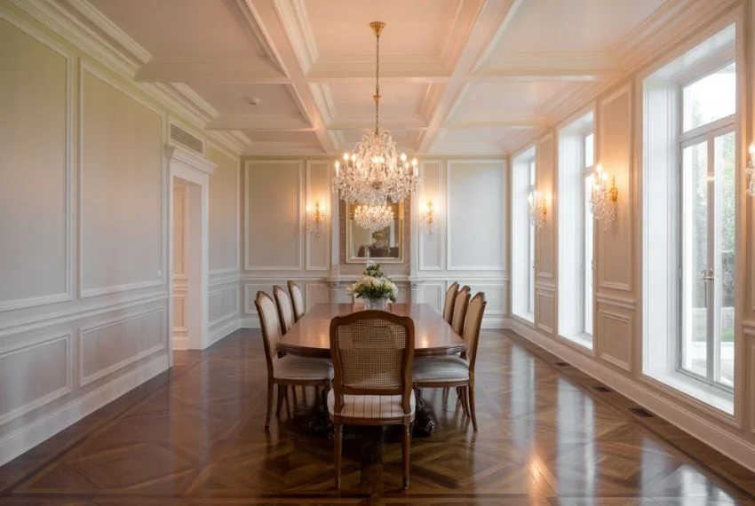 Formal Dining Rooms Begin with Architectural Character
