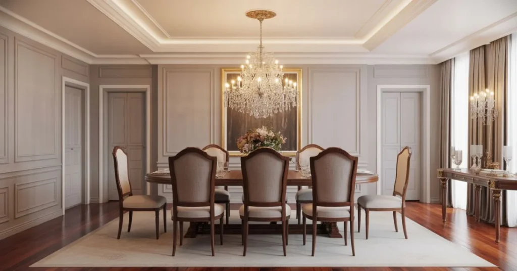 Formal Dining Rooms That Showcase Craftsmanship and Detail