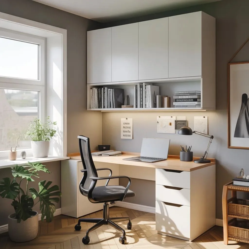 Give your home office a calmer structure