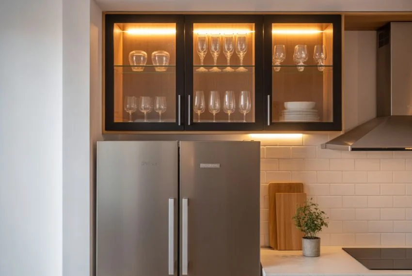 Glass-Front Cabinets