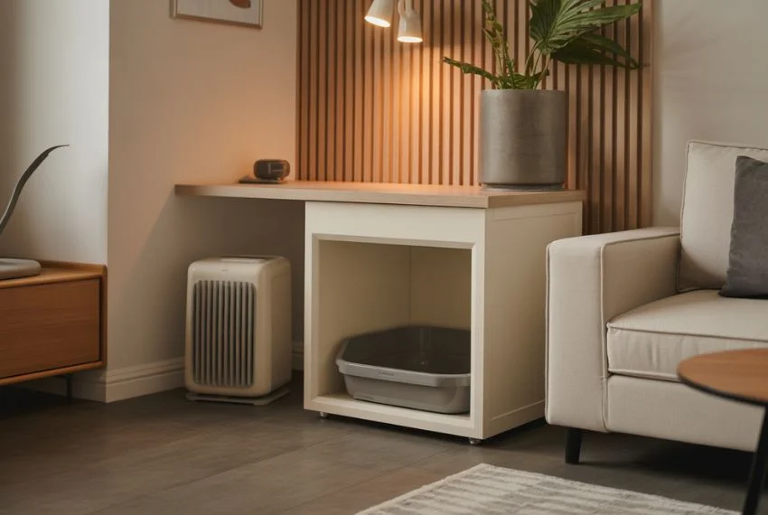 Hide the Litter Box with Style