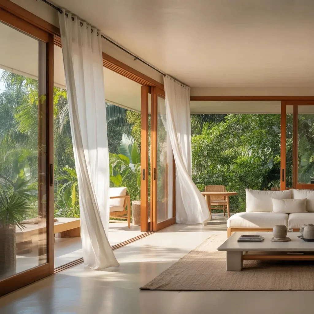 Let the layout breathe and open the room visually