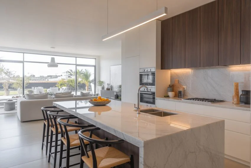 Marble Island as the Centerpiece