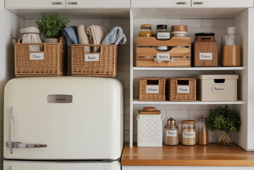 Maximize Storage with Baskets and Boxes