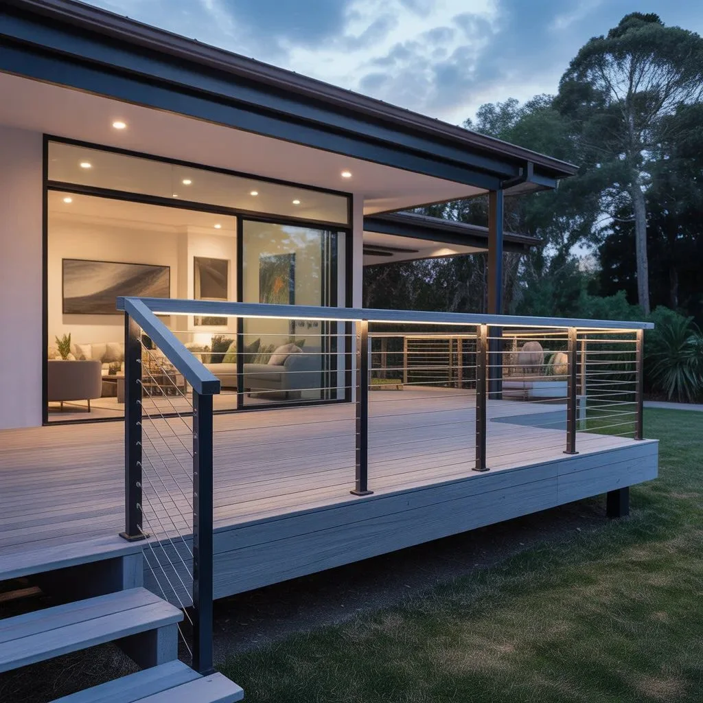 Mix Wood and Black Metal for a Designer Look