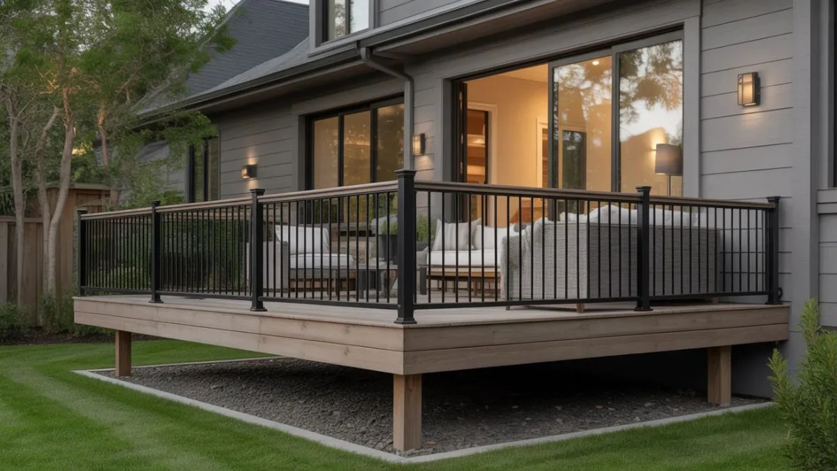 Outside Double Railing Outdoor Railing Ideas That Blend Safety With Great Design - The Decor ...