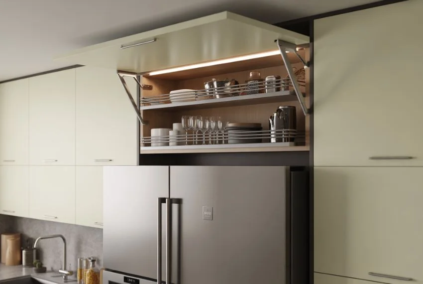 Pull-Down or Lift-Up Cabinets