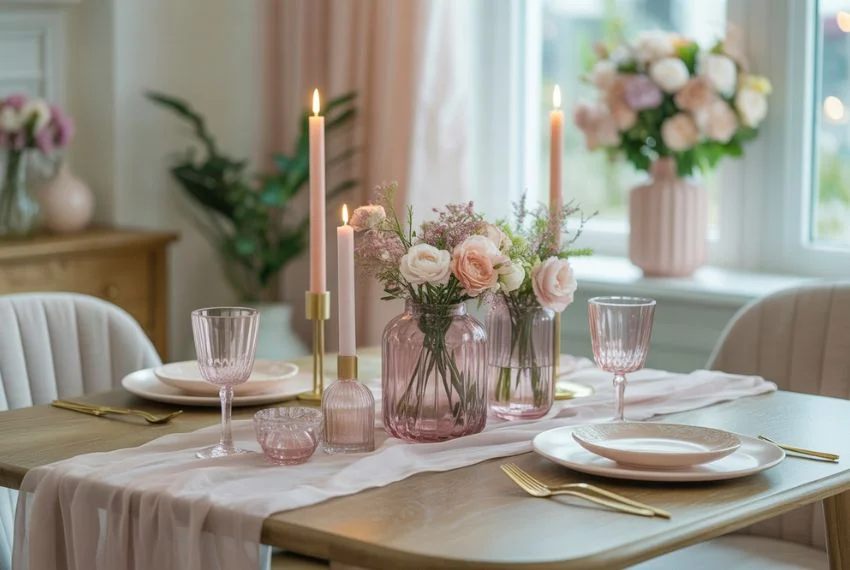 Styling Tips for Feminine Dining Tables