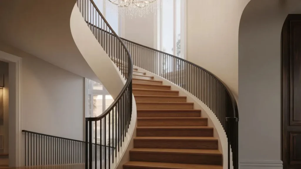 Top Curved Staircase Designs for Stylish Homes