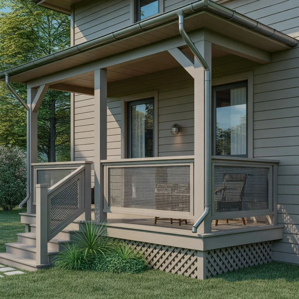 Try Decorative Screens or Mesh for Extra Character