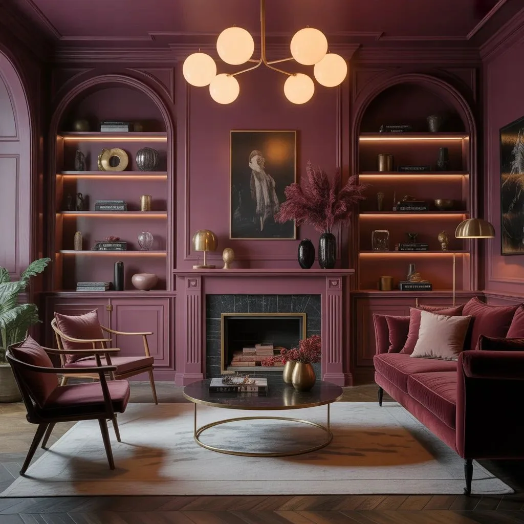 Try a Color-Drenched Look for Drama