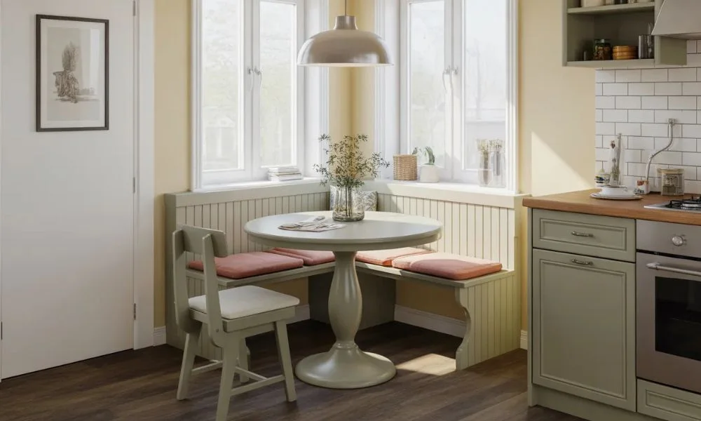 Use A Table Shape That Keeps The Corner Open