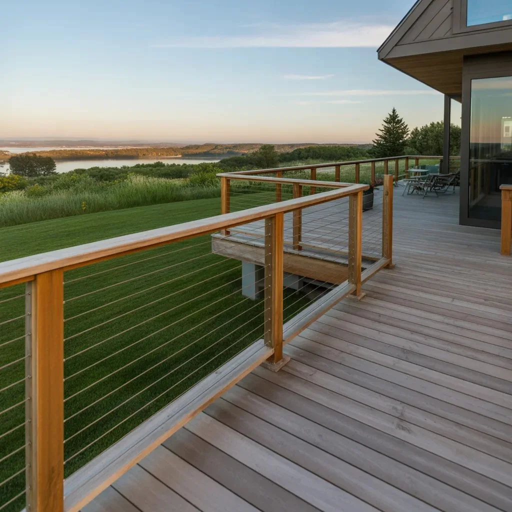 Use Cable Infill for a Crisp Modern Update