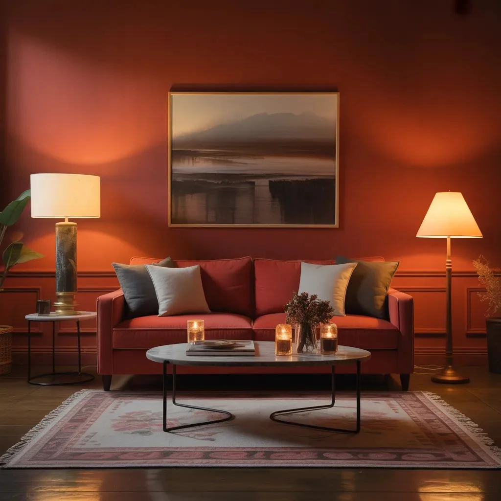 Use Lighting That Makes Red Look Rich