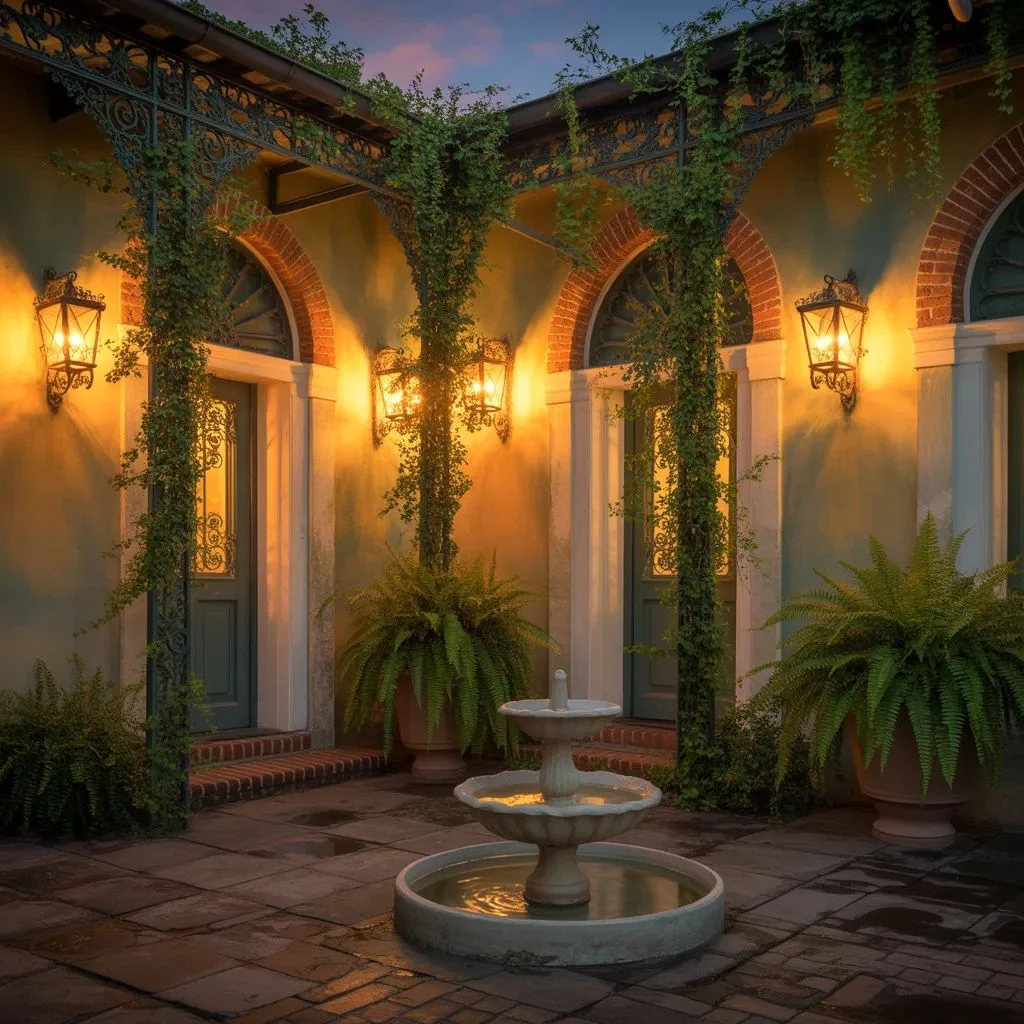 Use lighting color and accessories with restraint