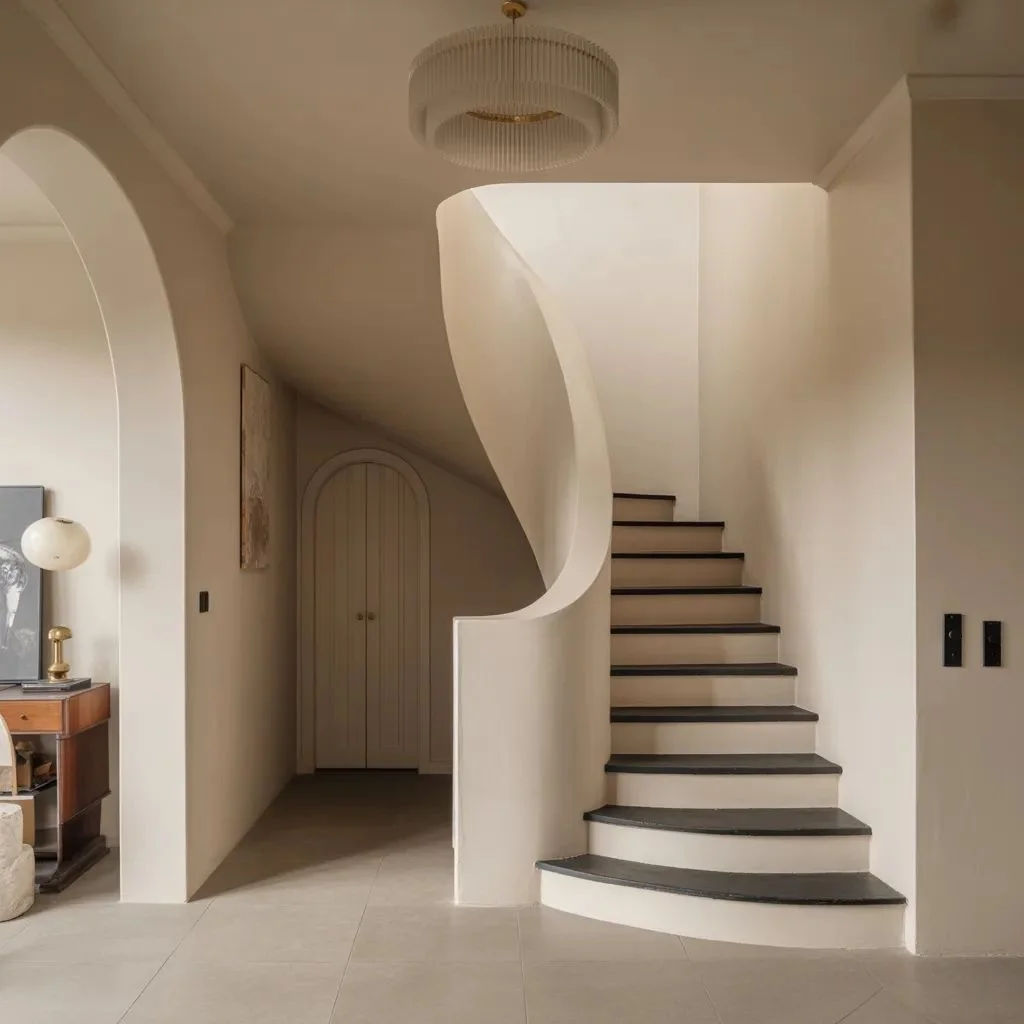 Why Curved Staircase Designs Feel So Elegant