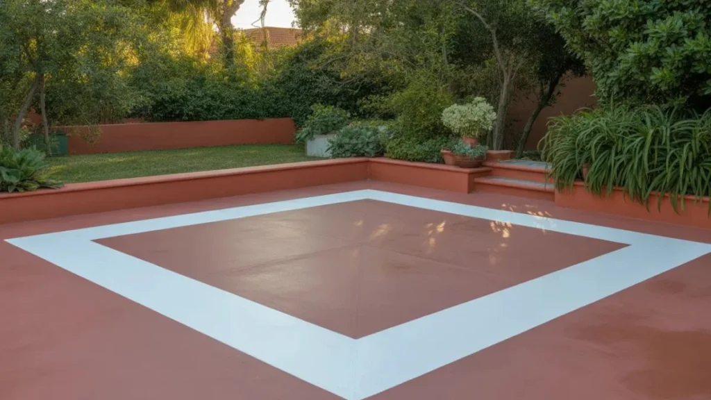20 Creative Paint Ideas for Your Concrete Patio You Haven't Seen Before